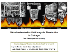 Tablet Screenshot of iroquoistheater.com